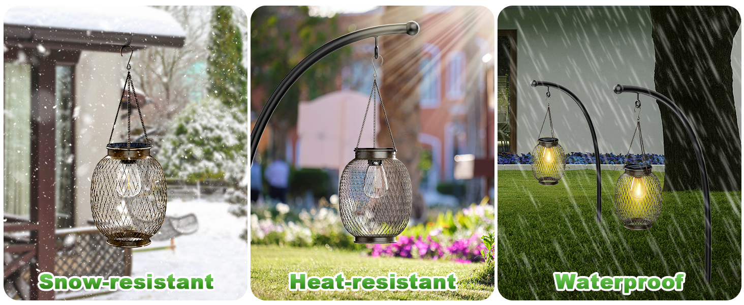  solar lanterns outdoor 