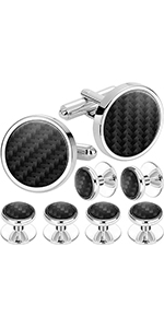 cufflinks,cuff links,mens cufflinks ,cufflinks for men ,shirt studs and cufflinks set，black cufflink