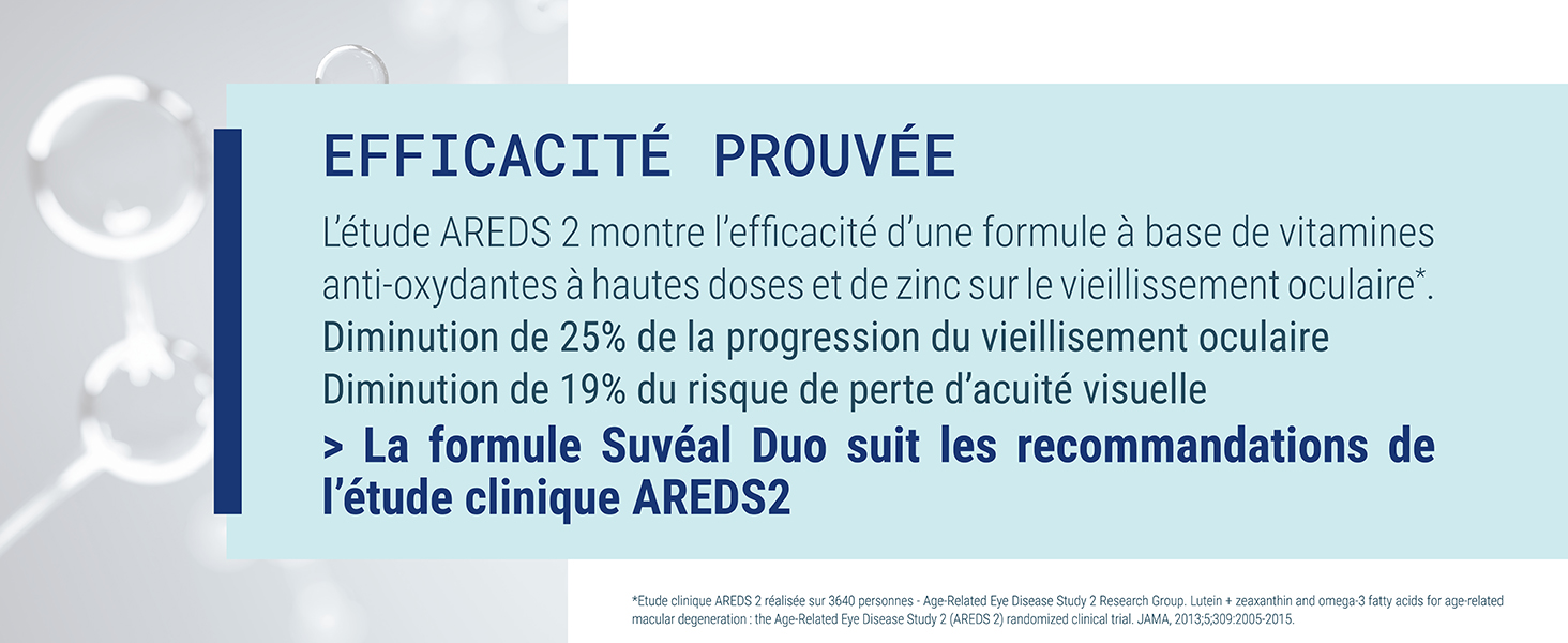 SUVEAL DUO efficacité