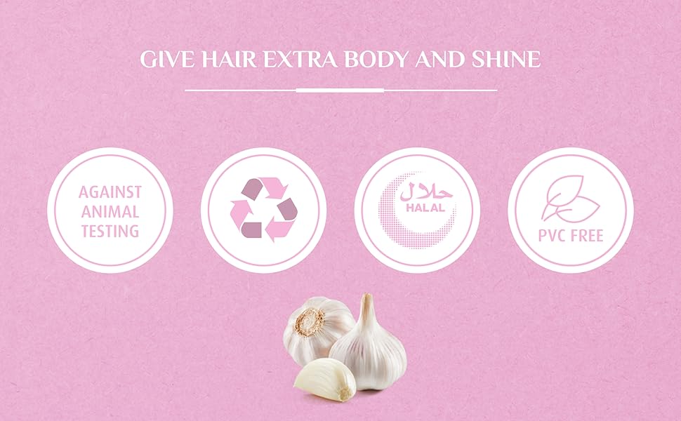 Vatika Naturals Spanish Garlic Natural Hair Growth Shampoo 200ml For Natural Hair Growth