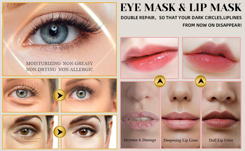 Nourishing Eye & Lip Mask Set