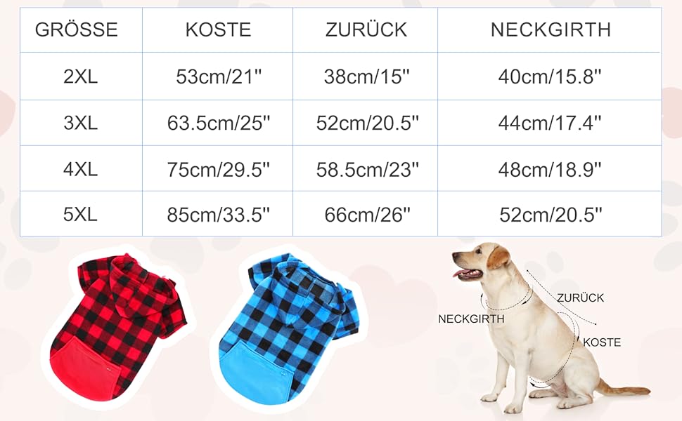 Mittlere Hund Kapuzenpullis