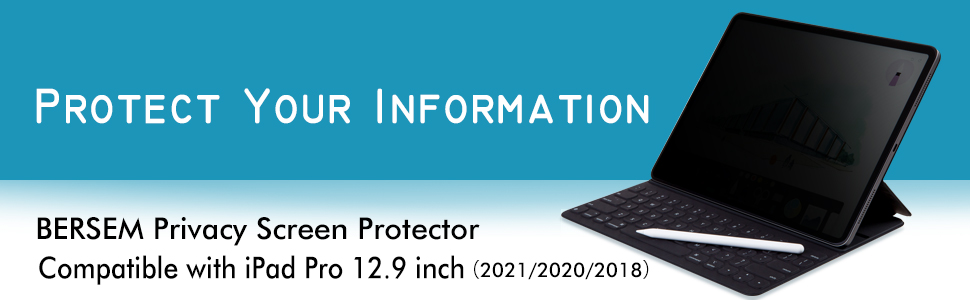 iPad Pro 12.9 inch Privacy Screen Protector