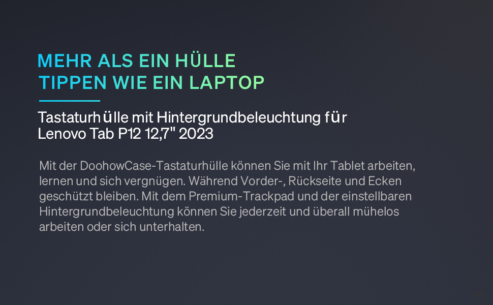 توضیحات محصول برای لنوو تب P12 12.7