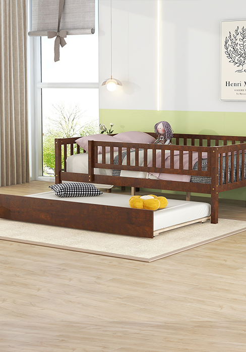 twin bed with trundle