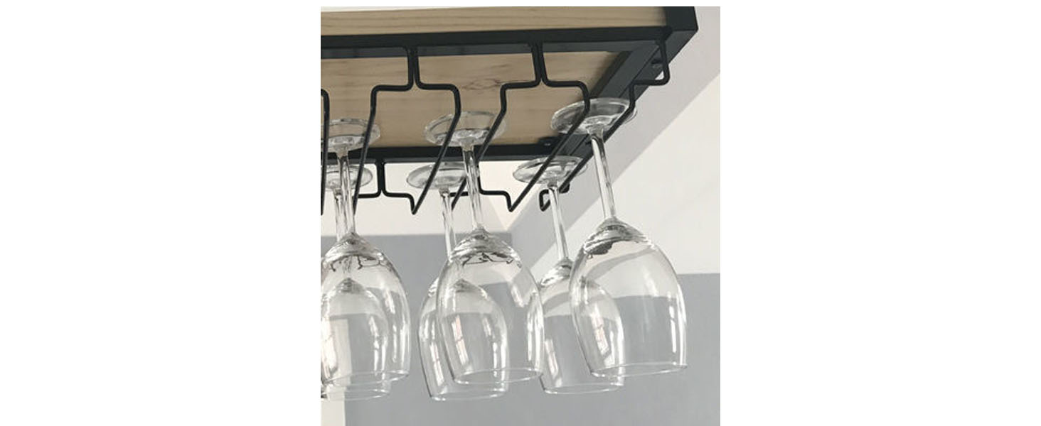 hanging wine rack