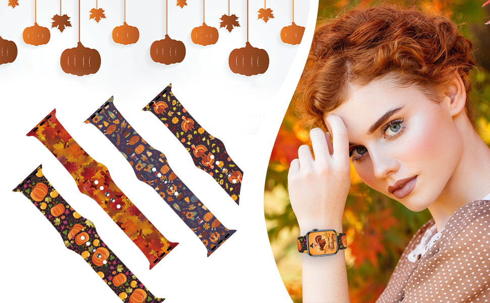 Fall Thanksgiving Apple Watch Bands