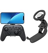NBCP Controller Phone Mount - Enhance Gaming Comfort with Magnetic Holder for Switch Pro Controller