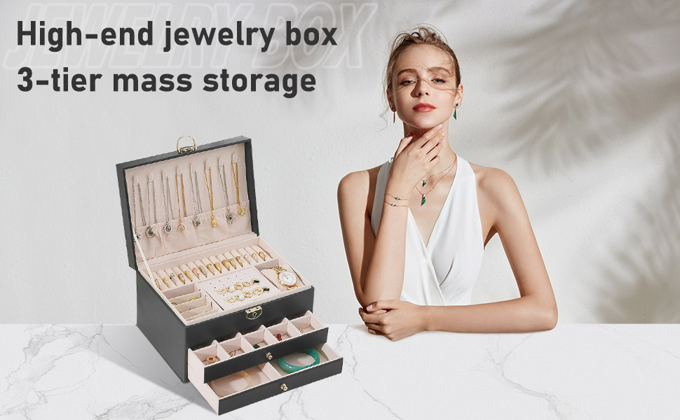 jewelry organizer jewelry box organizers and storage rangement earring holder organizer