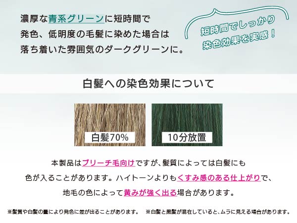 カラートリートメント 緑 4本セット カラートリートメント 緑 4本セット カラー トリートメント 緑