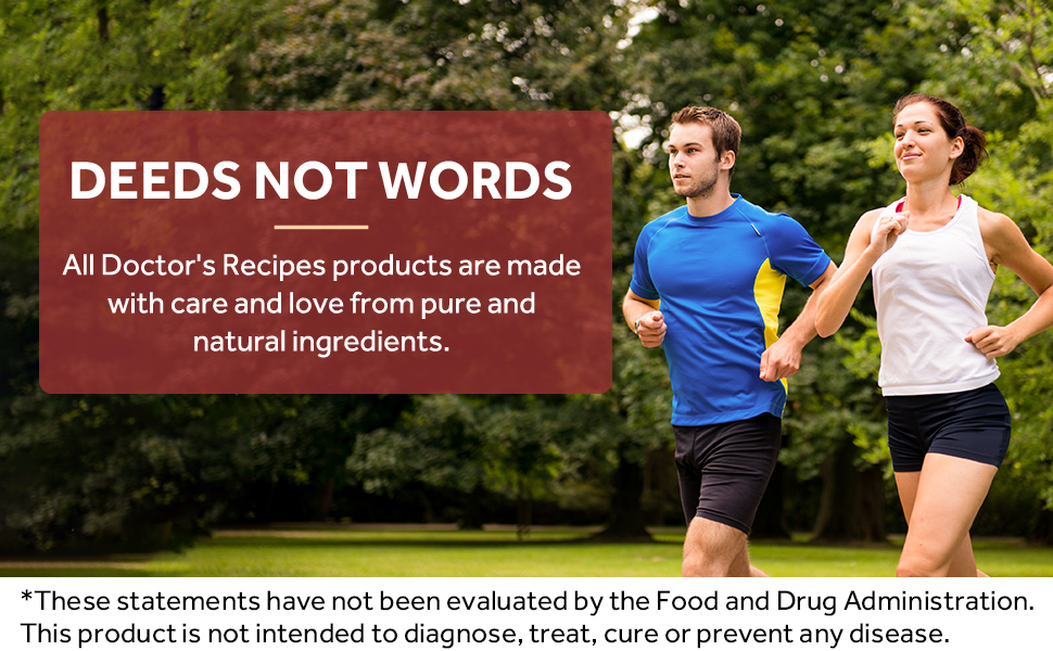 All Doctor’s Recipes products are made with care and love from pure and natural ingredients.