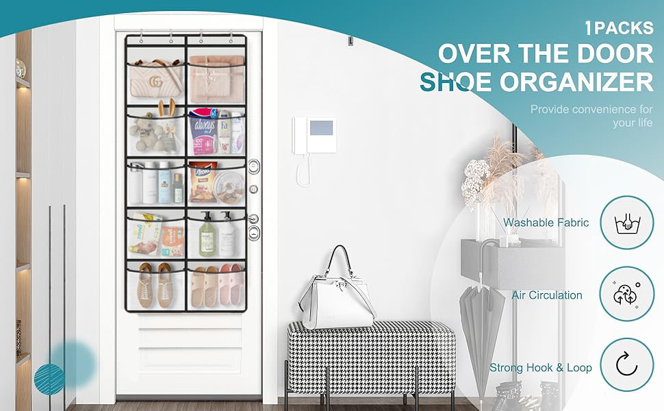 over door storage organiser
