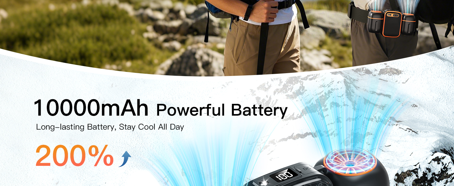 10000mAh Powerful Battery