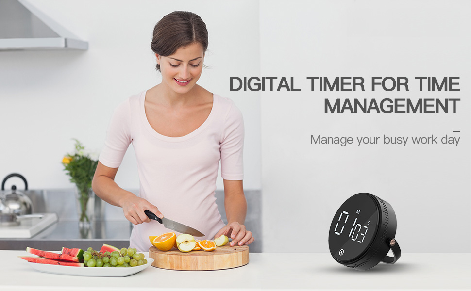 Digital Kitchen Timers, Cooking Timer, Countdown Timer, Large