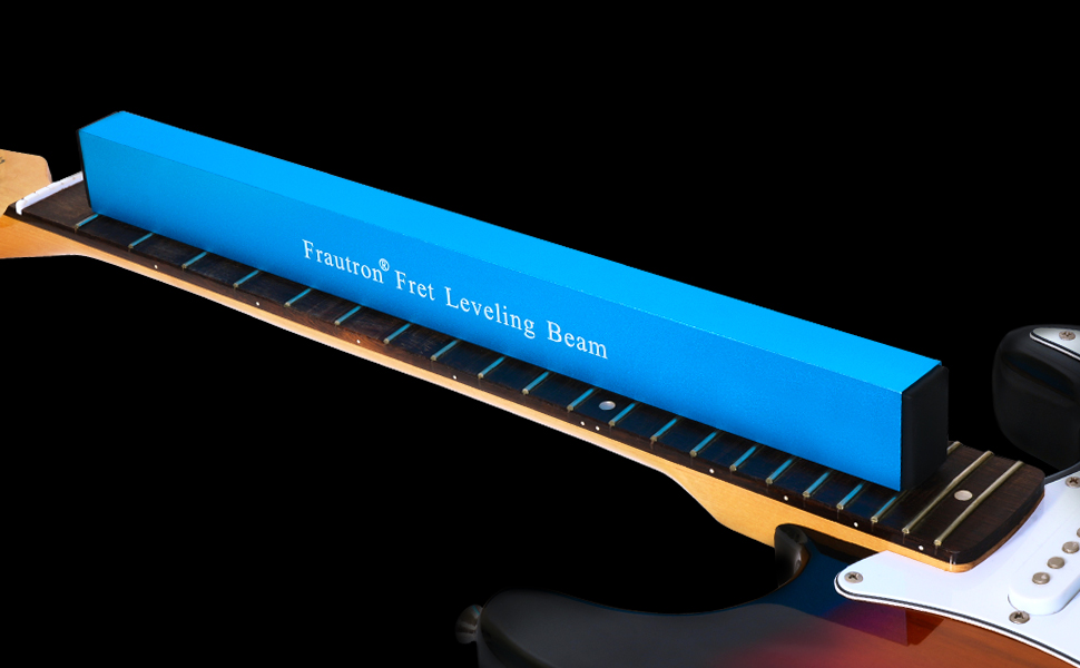 Frautron 16" Fret Leveling Beam, Aluminum Guitar Fret
