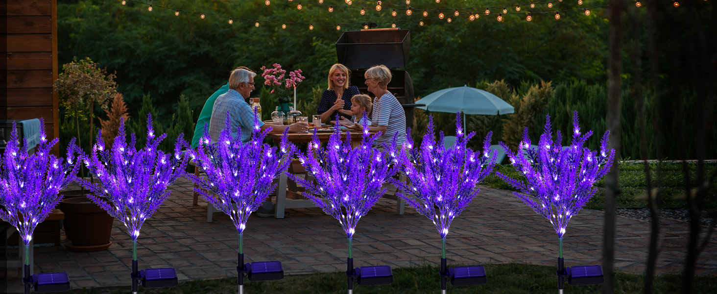 solar powered garden lights