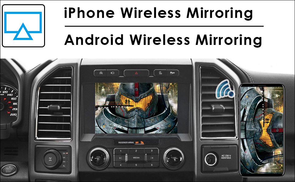 MMB Multimedia Video Box,Wireless CarPlay AI Box 4GB+64GB Android 11 OS, Support