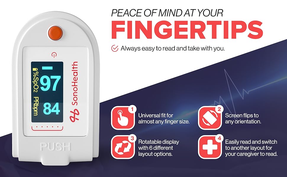 sonohealth pulse oximeter
