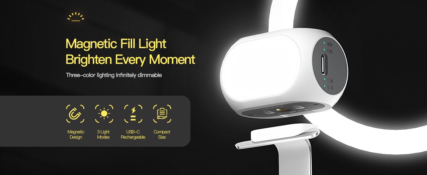 Magnetic Fill Light