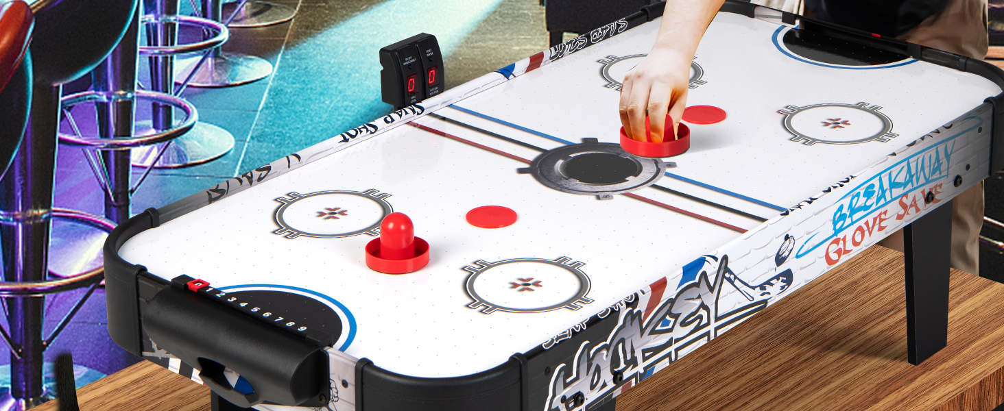 Costway 107cm Air Powered Hockey Table