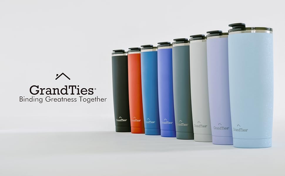 GrandTies_20oz To-Go Insulated Tumbler with Tritan Lid_Brand Story