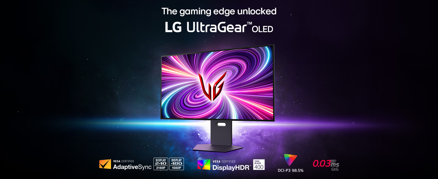 32 (80 cm) UltraGear Dual-Mode OLED gaming monitor