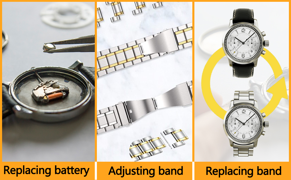 Watch Repair Kit, GLDCAPA Professional Watch Battery