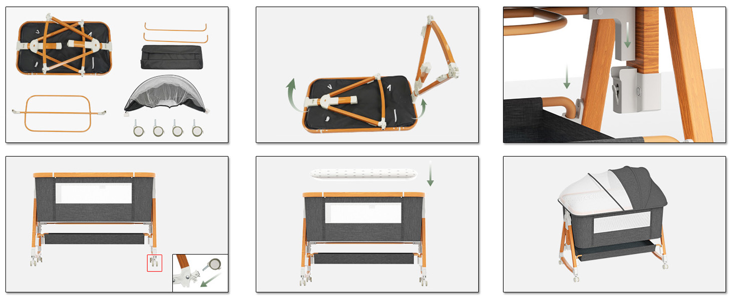 baby bedside bassinet