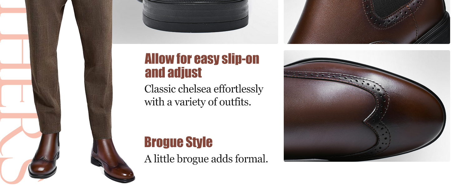 mens chelsea dress boots