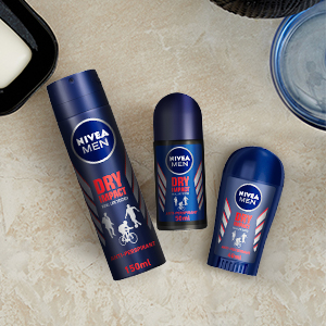 men dry impact deodorant antiperspirant dry feeling