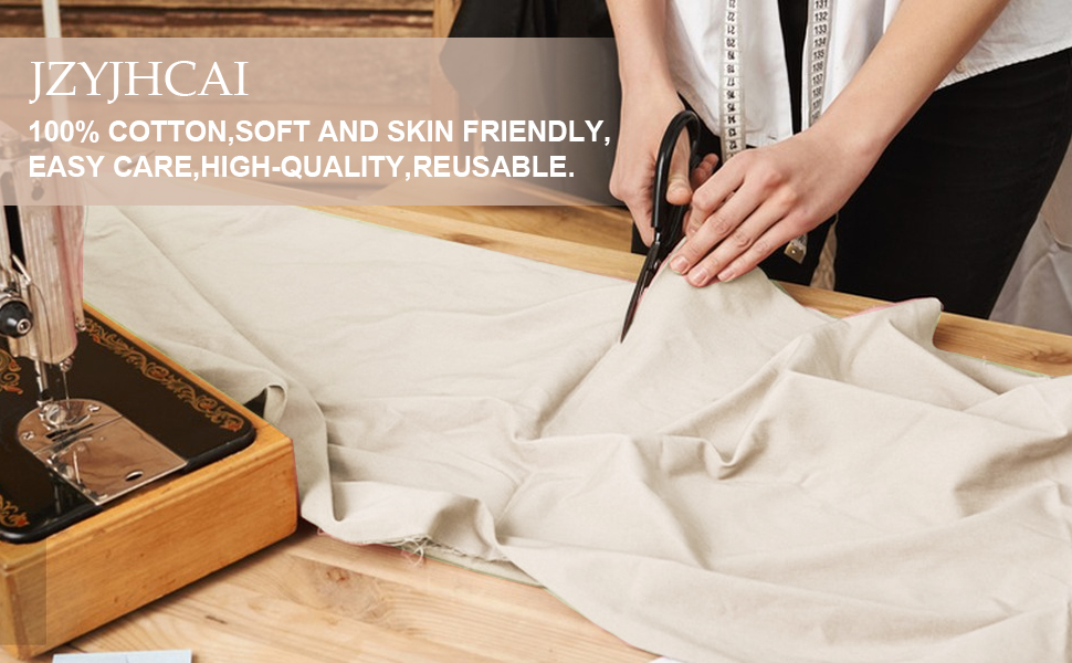 Muslin Fabric Medium Weight 100 Cotton Muslin Linen Fabric