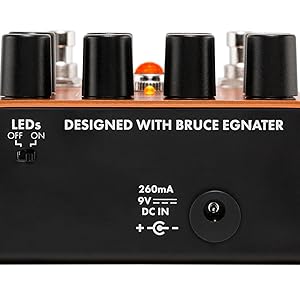 Amazon.com: Fender MTG: LA Tube Distortion Pedal, Guitar