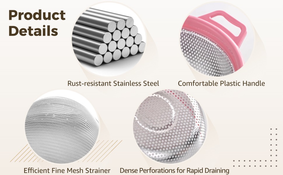 Stainless Steel Colanders