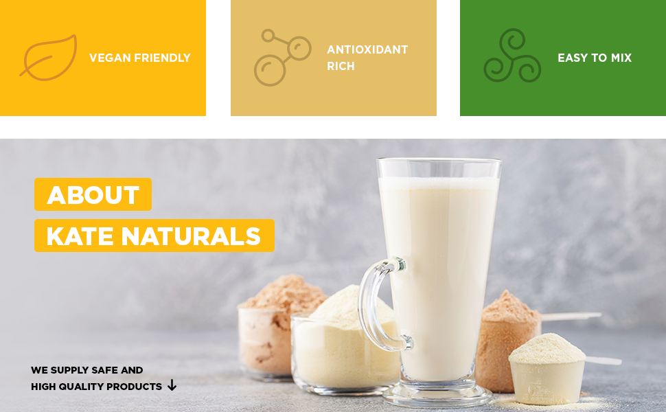 Kate Naturals Sunflower Lecithin Powder for Baking Bread