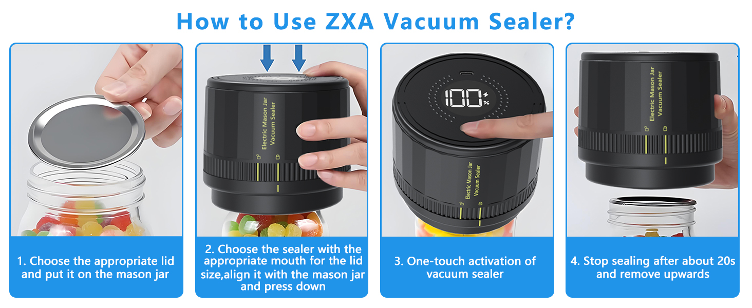 mason jar vacuum sealer