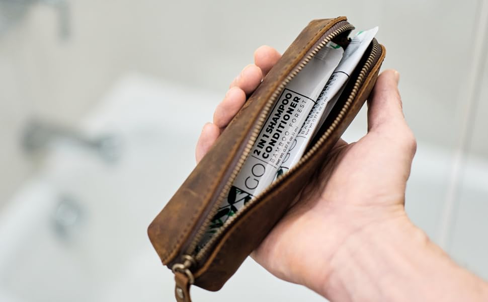 GO Essentials Travel Size Shampoo and Conditioner Set of 20 2 in 1