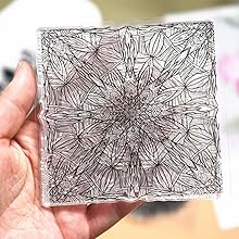 Silicone Texture Stamp Sheets for Polymer Clay