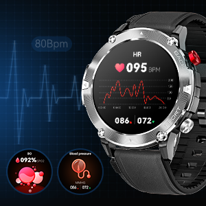 Fitness Tracker HD Screen Smartwatch