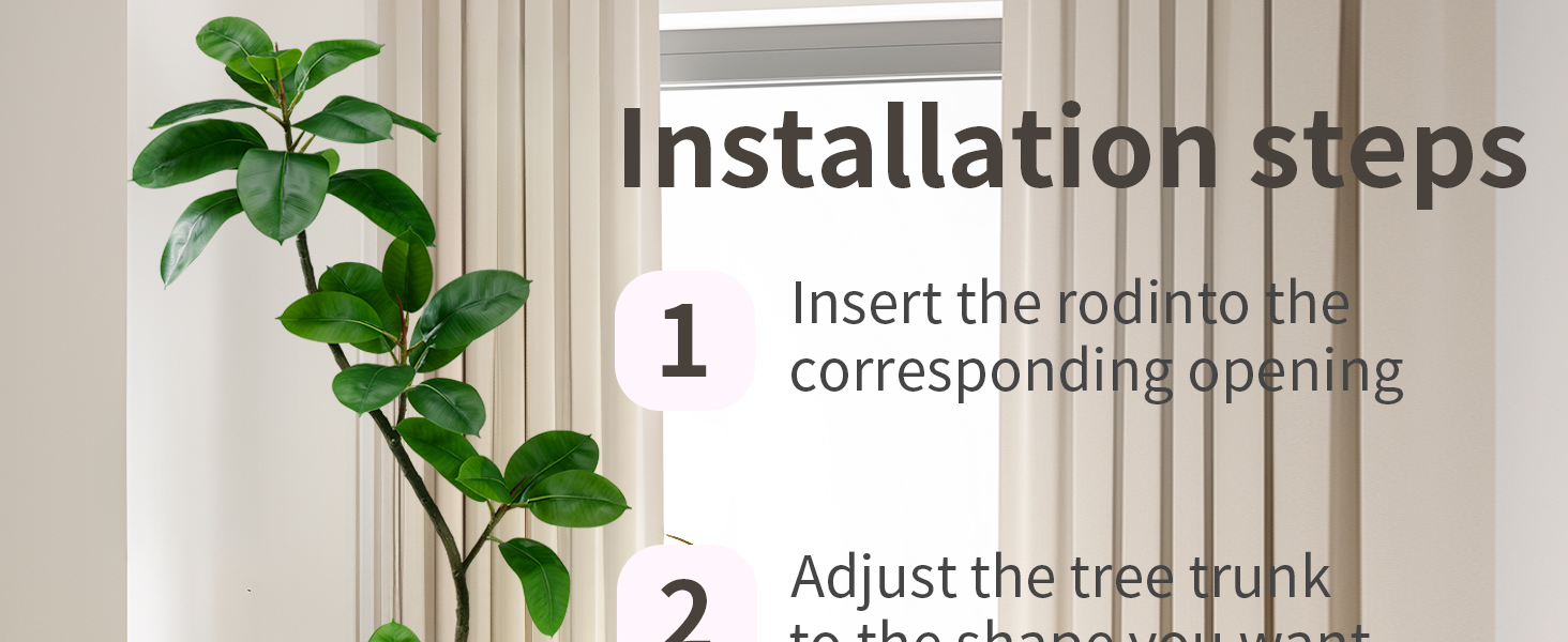 artificial rubber tree