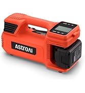 AstroAI TC4 Portable Air Compressor Tire Inflator, 470W Cordless Air Pump for Truck Tires with 40...