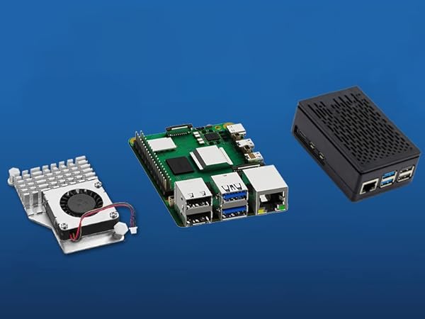Amazon.com: Vemico for Raspberry Pi 5 16GB Kit with Pi 5