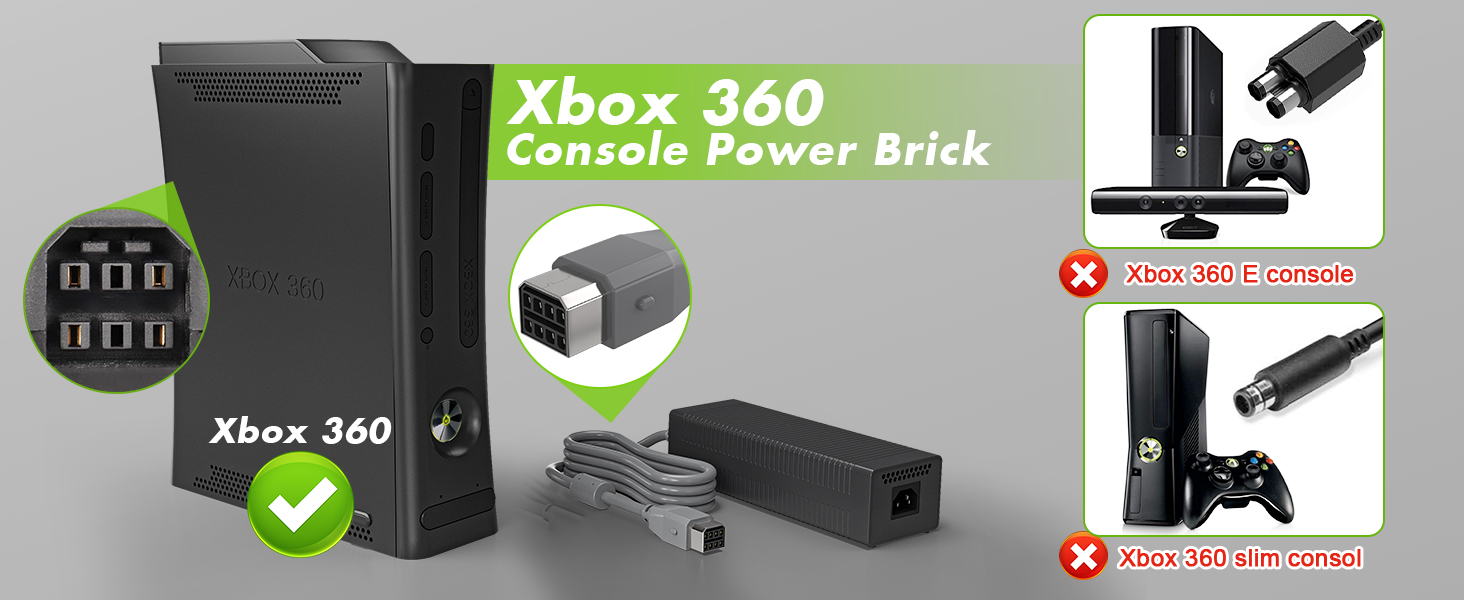 xbox 360 original power brick