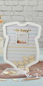 onesie guest book alternative