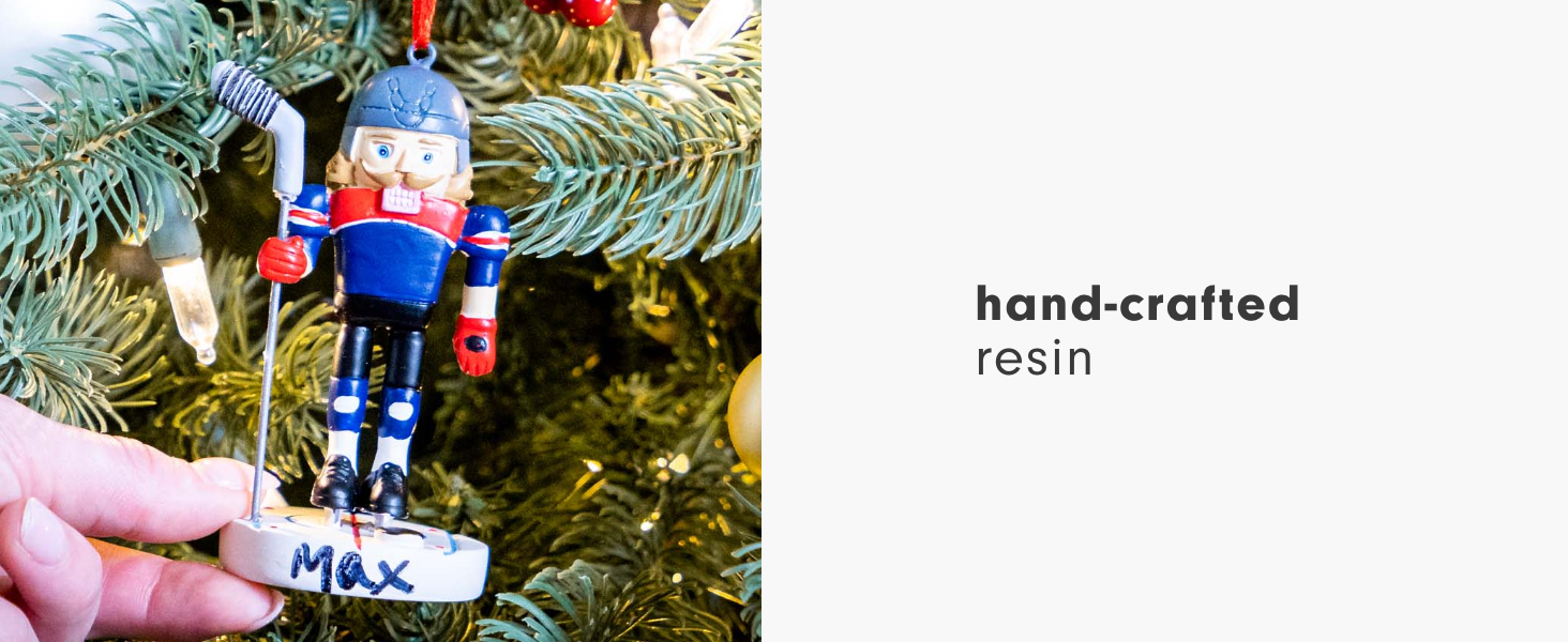 hand-crafted resin