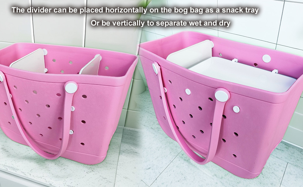 Aimeiar 2 Pack Beach Bag divider tray for Bogg Bag X Larger