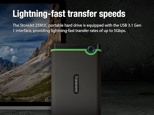 Amazon.com: Transcend 2TB Rugged External Hard Drive, for PS4/PC
