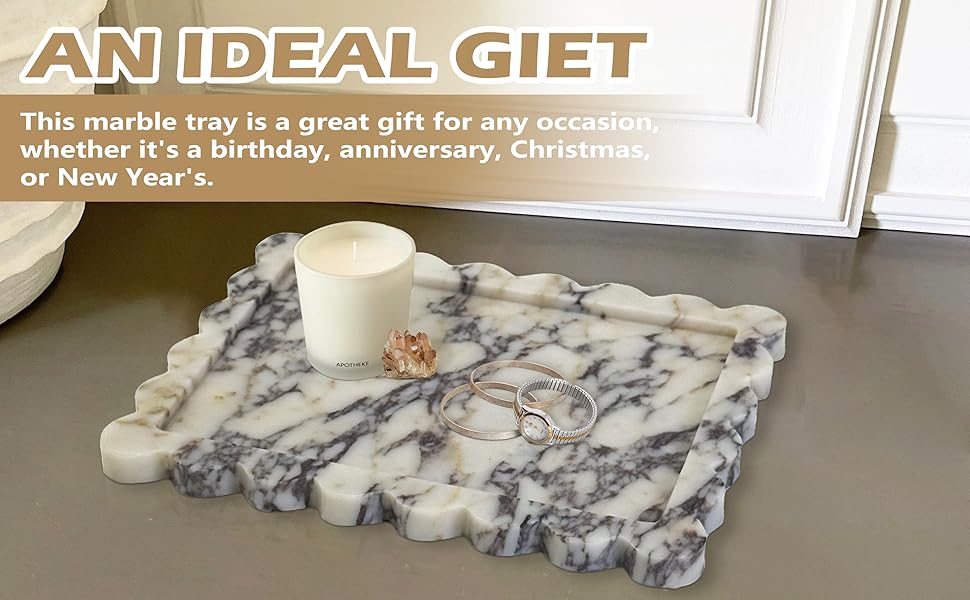 marble tray Viola