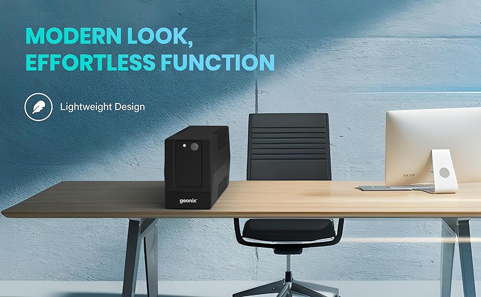 Modern look Geonix UPS on office table