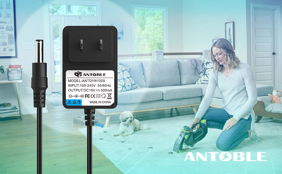 ANTOBLE Charger Compatible with Bissell Adapt Ion Pet Vacuum 2286A 2286 22862 2482