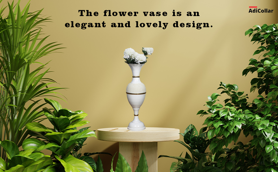 Buy AdiCollar Flower Vase Big Size for Living Room Corner 24 Inches
